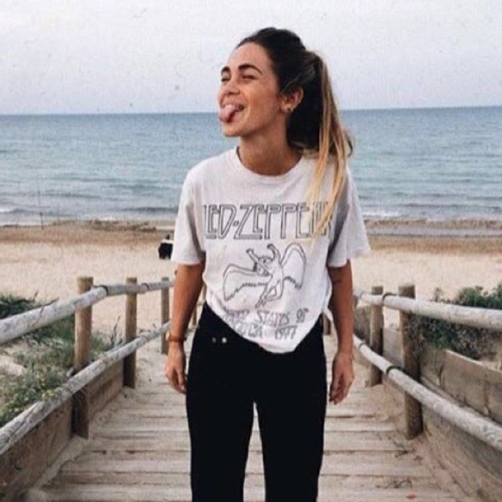 Brandy Melville Led Zeppelin Tee